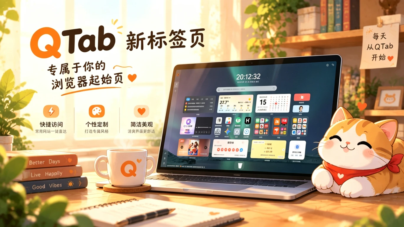 QTab新标签页