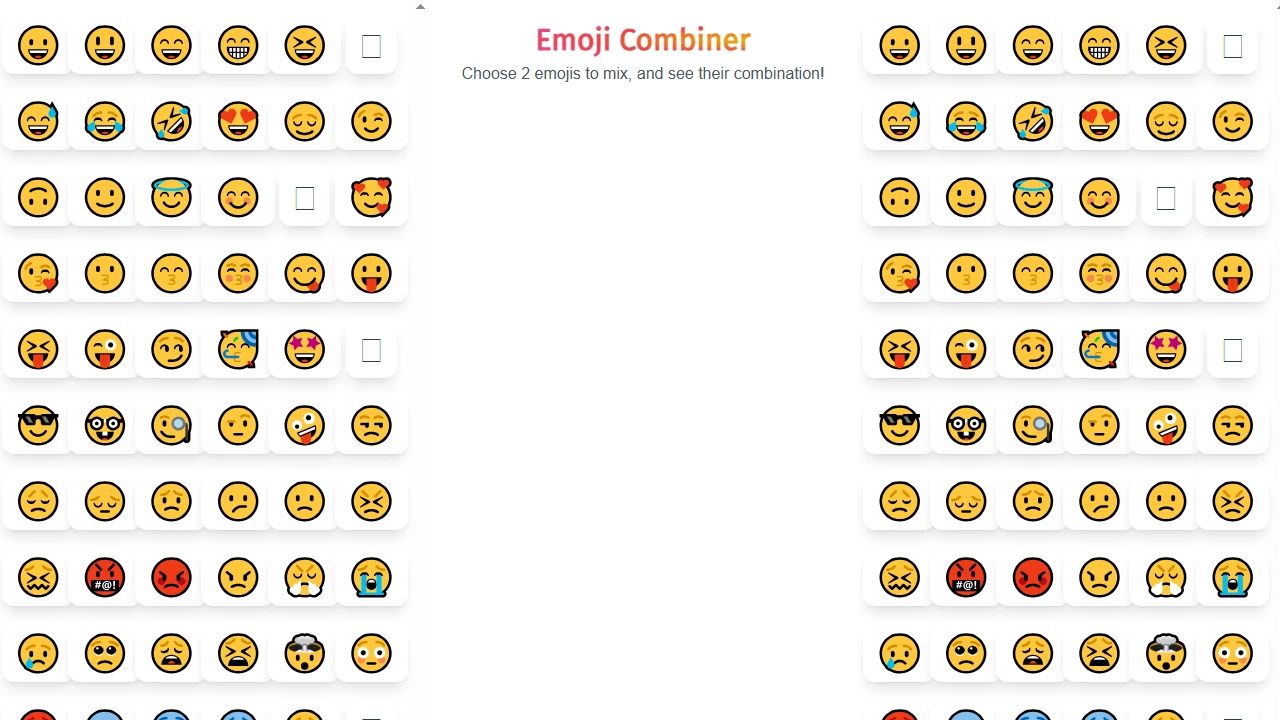 Emoji Combiner
