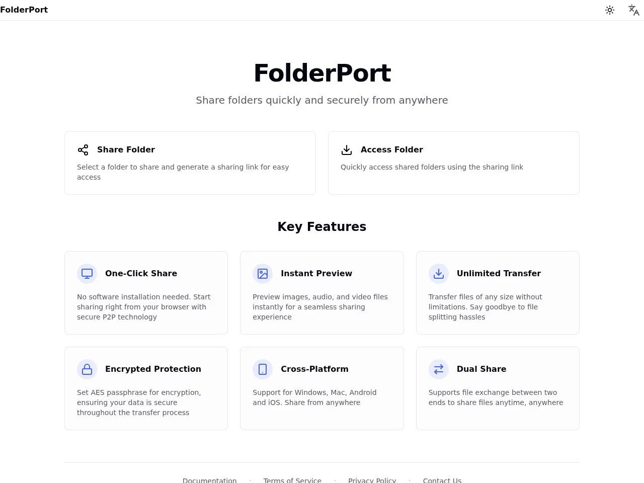 FolderPort