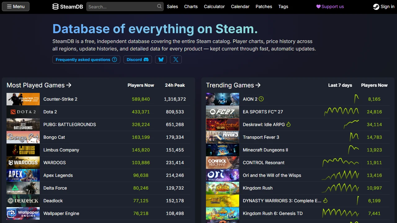 steamdb